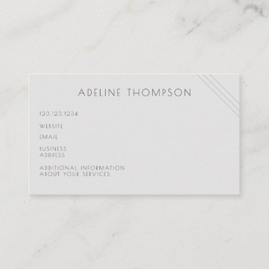 Health and Wellnessの名刺 名刺 (裏面)