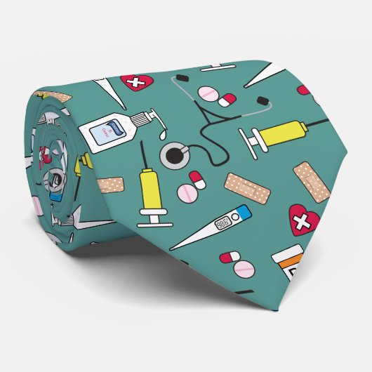 Health Care Professional Novelty ネクタイ (ロール)
