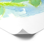 Health Christian Encouragement Scripture Marigolds ポスター (角)