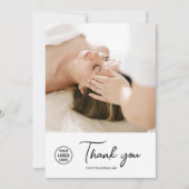 Health Coach Holistic Therapist サンキューカード (正面)