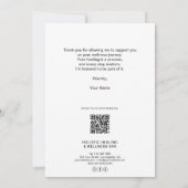 Health Coach Holistic Therapist サンキューカード (裏面)