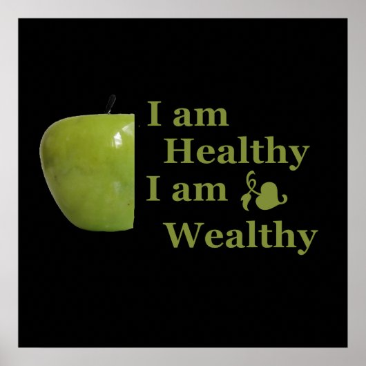 Health is wealth ポスター (正面)