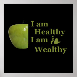 Health is wealth ポスター