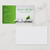 Health & Spa Club Business Card 名刺 (正面/裏面)