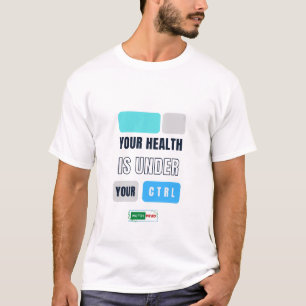 Health Under Control T型(白色) Tシャツ