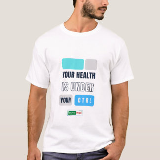 Health Under Control T型（白色） Tシャツ
