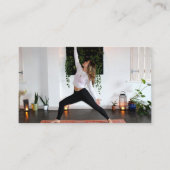 Health Wellness Influencer Content Creatorの写真 名刺 (正面)
