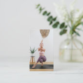 Health Wellness Influencer Content Creatorの写真 名刺 (スタンド正面)