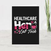 Healthcare Hero Lab Tech Laboratory Technician カード (正面)