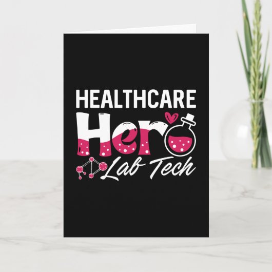 Healthcare Hero Lab Tech Laboratory Technician カード (正面)
