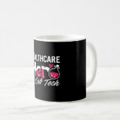 Healthcare Hero Lab Tech Laboratory Technician コーヒーマグカップ (正面右)