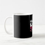 Healthcare Hero Lab Tech Laboratory Technician コーヒーマグカップ (左)