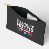 HealthCare Hotties For Harris 24 Kamala Walzナース アクセサリーポーチ (見開き)