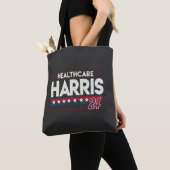 HealthCare Hotties For Harris 24 Kamala Walzナース トートバッグ (クローズアップ)