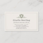 Healthcare Insurance Advisor 名刺 (正面)