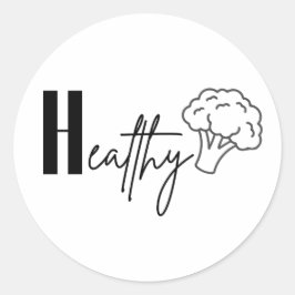Healthy  ラウンドシール
