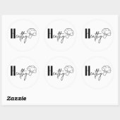 Healthy  ラウンドシール (シート)