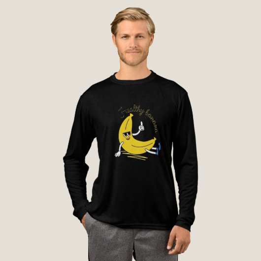 Healthy Banana Mood  トライブレンドＴシャツ (正面全体)