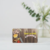 Healthy Food / Chef / Cooking Instructor 名刺 (スタンド正面)