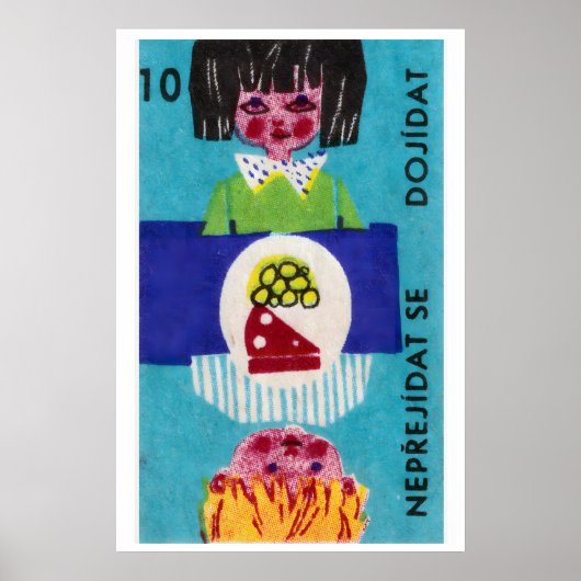 Healthy Food for Kids - Matchbox Print - Aesthetic ポスター (正面)