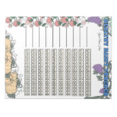 Healthy Habits Trackerのメモカスタム帳 ノートパッド (正面)