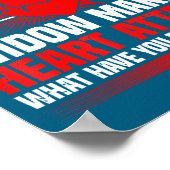 Healthy Heart Disease, Heart Surgery &amp; Cardiac ポスター (角)