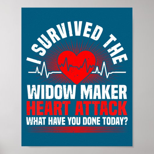 Healthy Heart Disease, Heart Surgery &amp; Cardiac ポスター (正面)