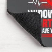 Healthy Heart Disease, Heart Surgery &amp; Cardiac マウスパッド (コーナー)