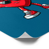 Healthy Heart Heart Disease Awareness Weightliftin ポスター (角)