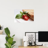 Healthy Italian food poster ポスター (ホームオフィス)