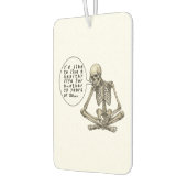 Healthy Life Can Wait Skeleton カーエアーフレッシュナー (左)