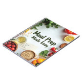 Healthy Meal Planner ノートブック (左側)