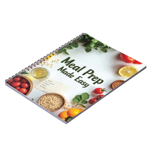Healthy Meal Planner ノートブック (左側)