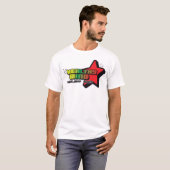 Healthy Mind, Healthy Body – レトロスターTシャツ | Moti Tシャツ (正面フル)