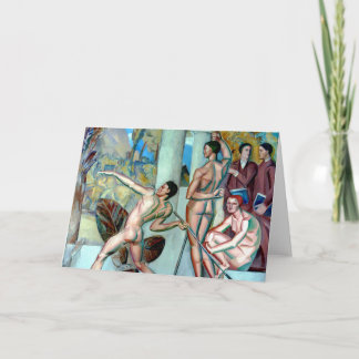 Healthy Mind in a Healthy Body Fine Art Card カード