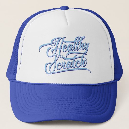 Healthy Scratch Hockey Player Fan Trucker Hat キャップ (正面)