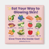 ✨Healthy Skin Fridge Magnet マグネット (正面)