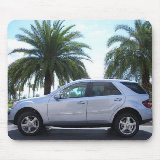 HealthyCoffeeメルセデスML350の贅沢車 マウスパッド (正面)