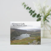 Healy Pass IrelandのGlanmore湖。 ポストカード (スタンド正面)