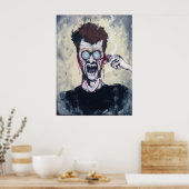 "HEAR NO EVIL" ポスター (キッチン)