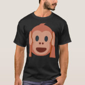 Hear No Evil Kikazaru Monkey Tシャツ (正面)