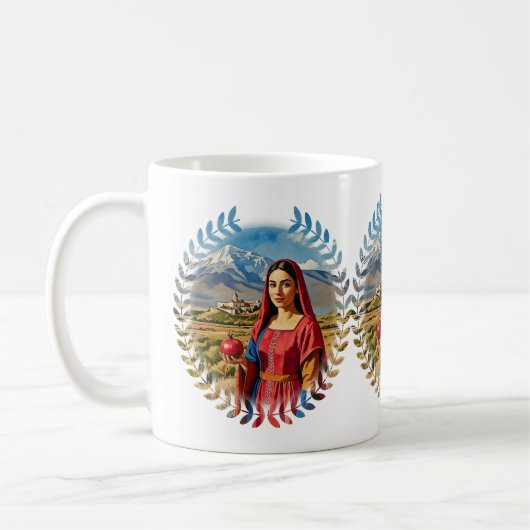 Hear of Armenia Mug コーヒーマグカップ (左)