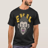 Hear, See, Speak Evil Chimp Tシャツ (正面)