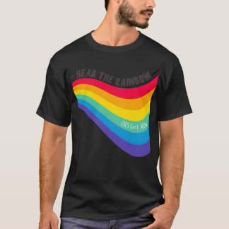 Hear the Rainbow LSLS Cert AVEd Tシャツ