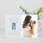 Hear Ye中世の写真誕生の発表 招待状 (スタンド正面)