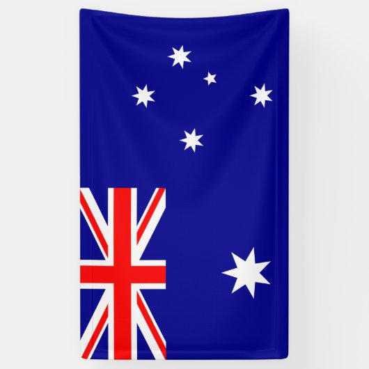 Heard Island and McDonald Islands flag  横断幕 (縦)