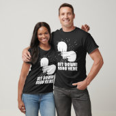 Hearing Aid Deaf Pride ASL hand sign language sit  Tシャツ (ユニセックス)