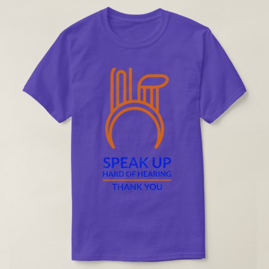 Hearing Impaired 2 14 Tシャツ (デザイン正面)