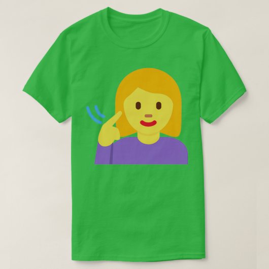 hearing impaired stickers tシャツ (デザイン正面)
