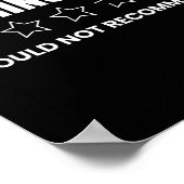 Hearing Loss Would Not Recommend  ポスター (角)